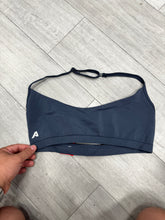 Load image into Gallery viewer, Alphalete Sports Bra Size Large blue
