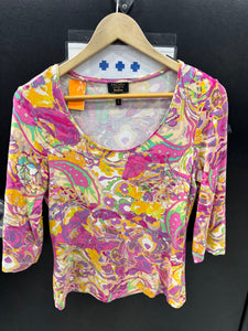 escada Long Sleeve Top Size Medium