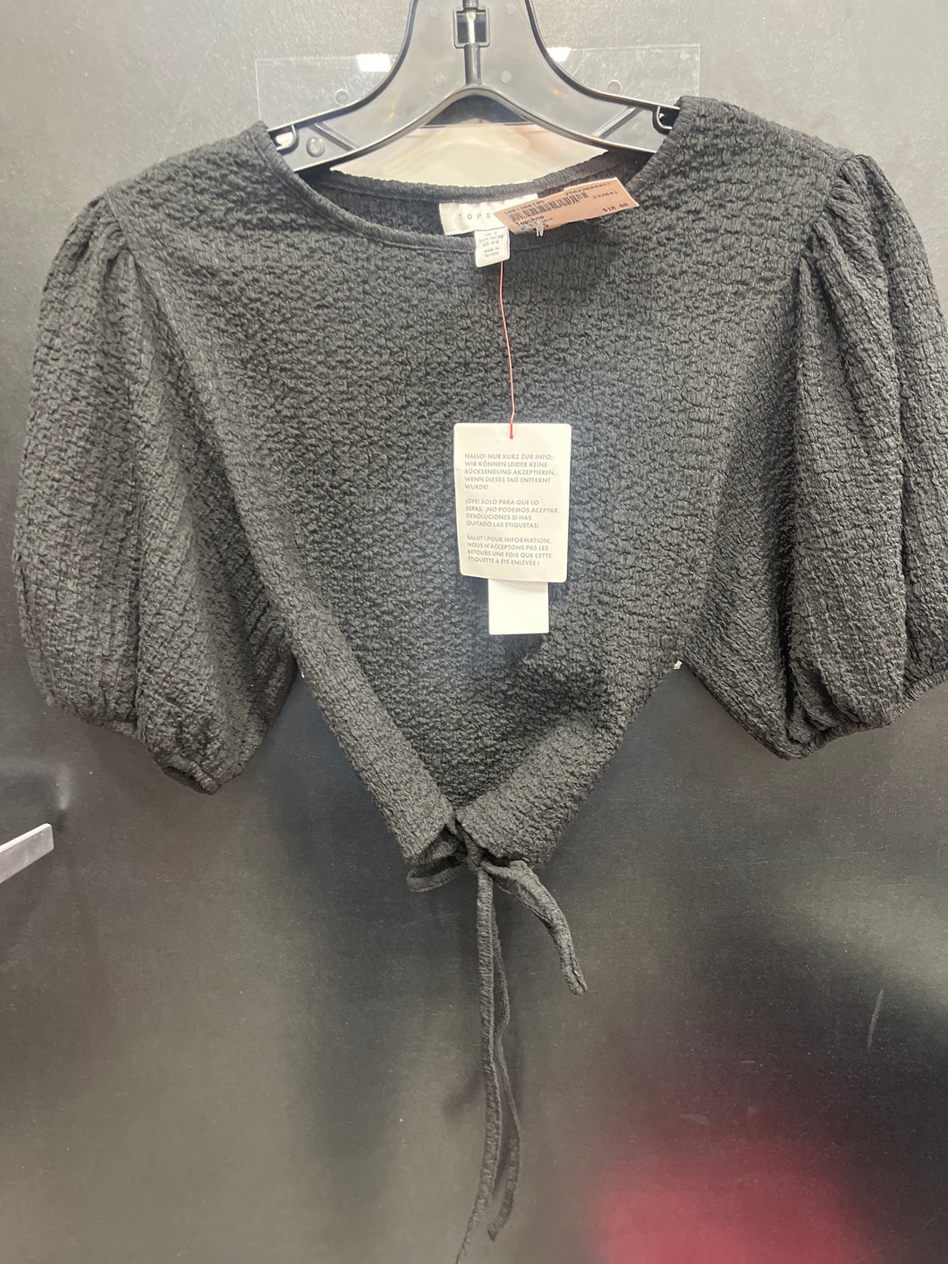Topshop Short Sleeve Top Size Small