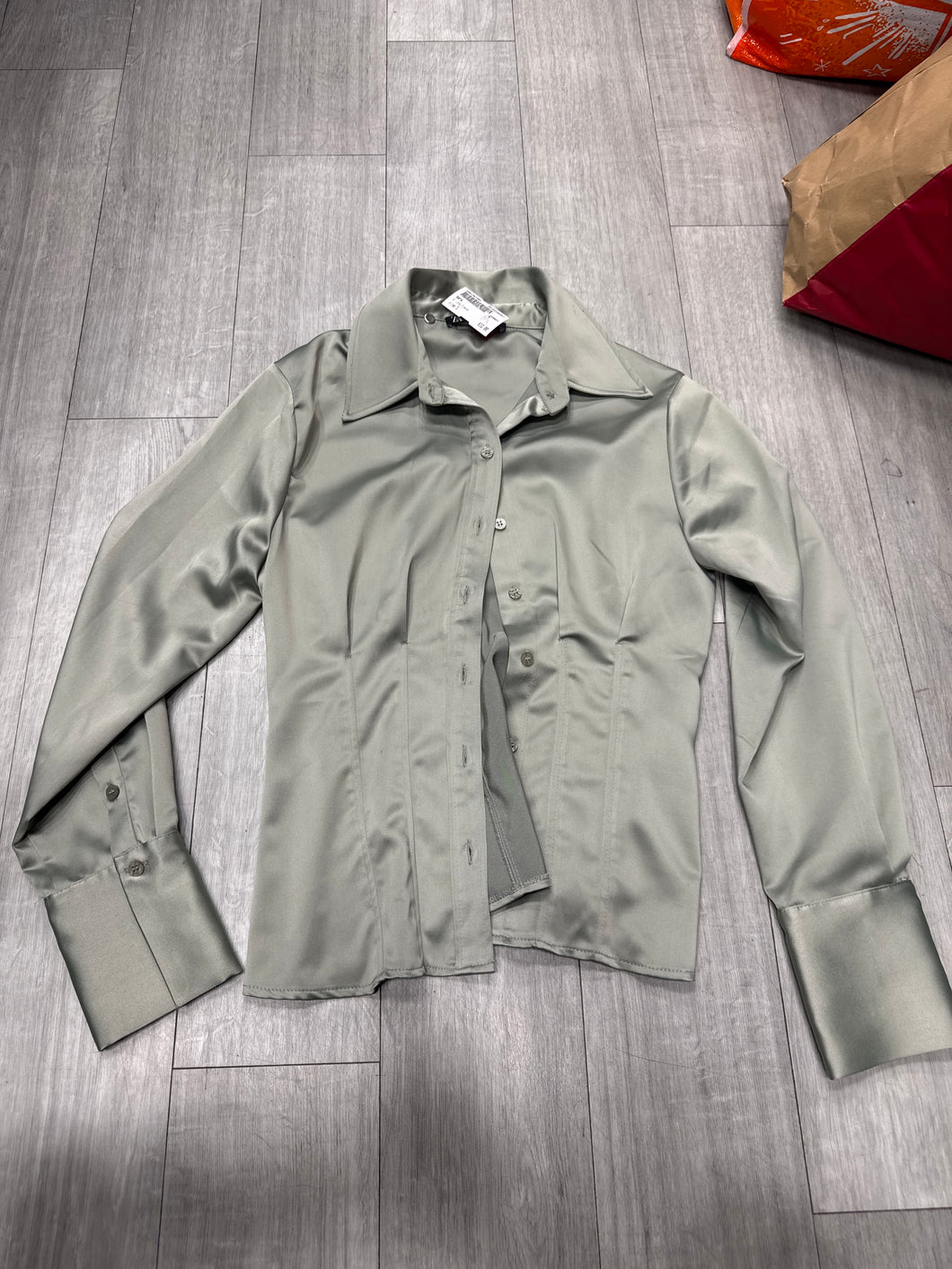 Zara Long Sleeve Top Size Small