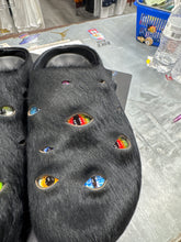 Load image into Gallery viewer, esenes eyeball mules Size 9.5
