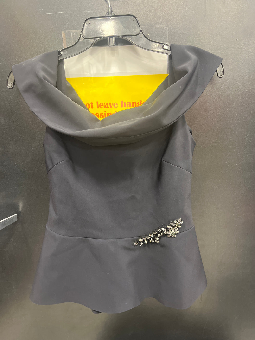 Teri Jon Short Sleeve Top Size Small