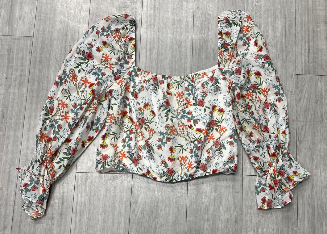 Alice + Olivia Long Sleeve Top Size Small 6363